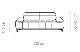 Palladio Sofa 2, Sofa 3