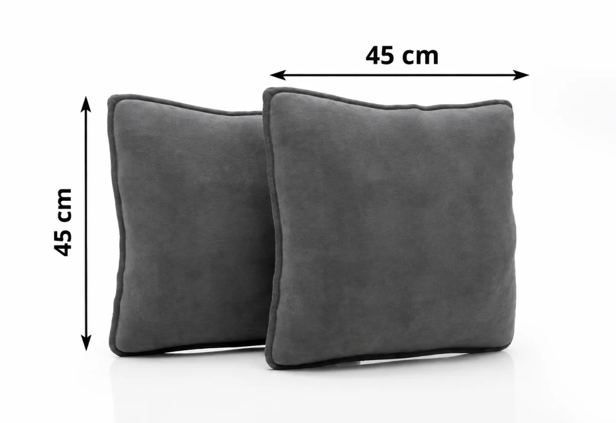 Poduszki dekoracyjne z wymiarami 45 cm