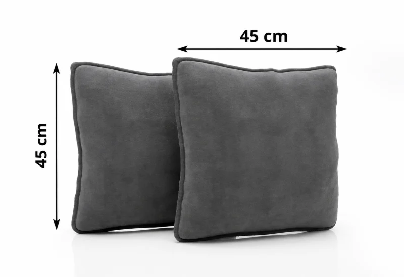 Poduszki dekoracyjne z wymiarami 45 cm